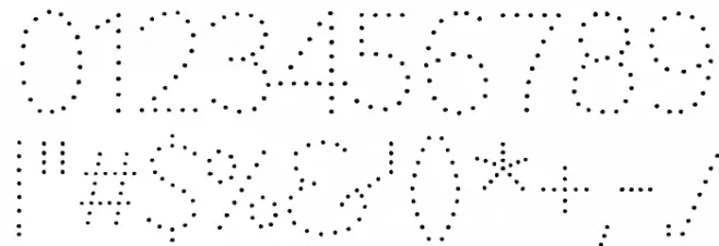 Codystar Light Font OTHER CHARS