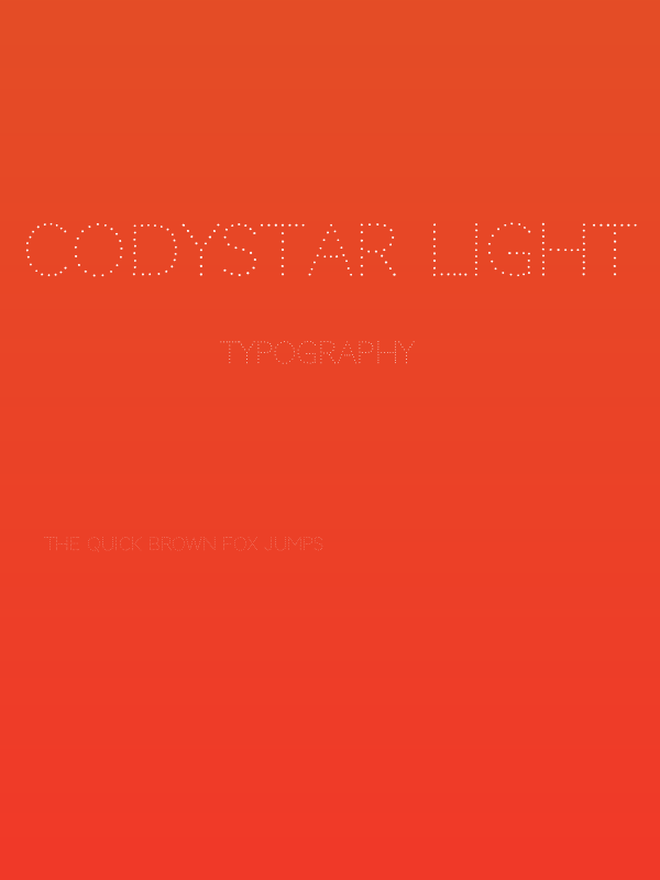 Codystar Light Poster