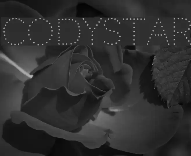 Codystar Font examples