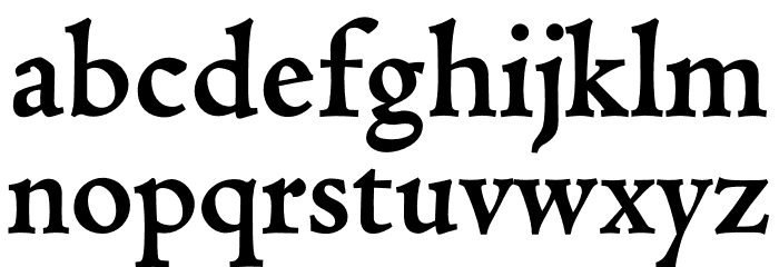 Coelacanth Caption Bold Fonte MINÚSCULAS