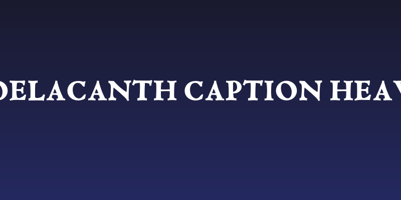 Coelacanth Caption Heavy Social Header