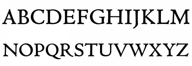 Coelacanth Caption Semibold Fonte MAIÚSCULAS