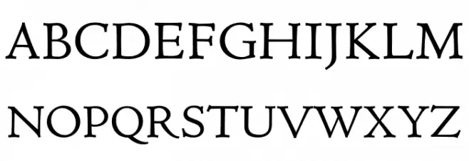Coelacanth Caption Шрифта ВЕРХНИЙ