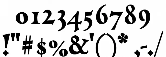 Coelacanth Heavy خط محارف أخرى