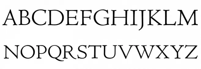 Coelacanth Light Schriftart Groß