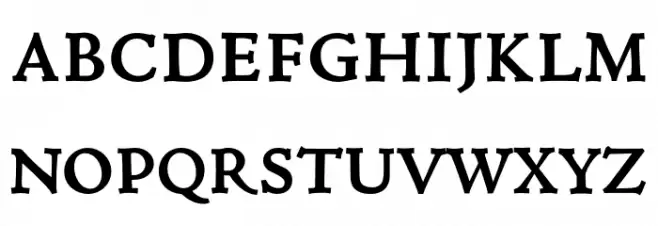 Coelacanth Pearl Bold Schriftart Groß