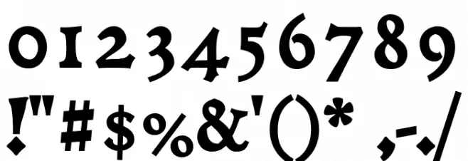 Coelacanth Pearl Heavy Fonte OUTROS PERSONAGENS