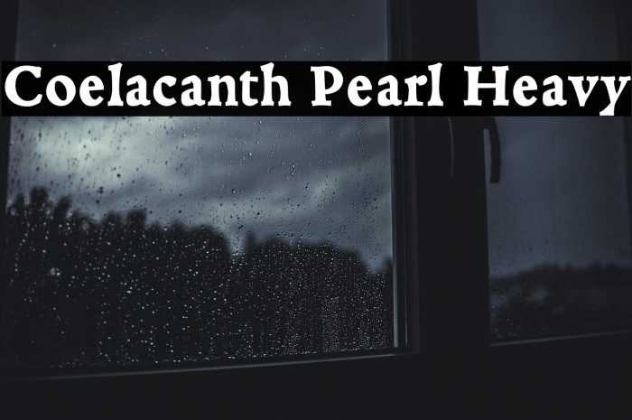 Coelacanth Pearl Heavy Example 1