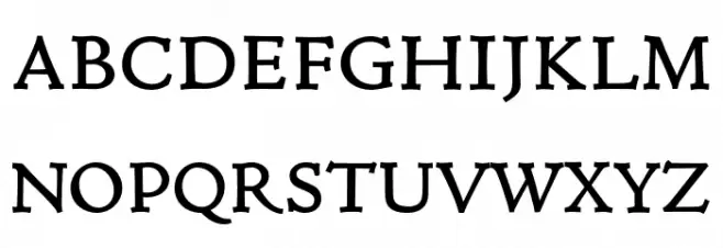 Coelacanth Pearl Semibold Schriftart Groß