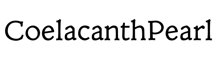 Coelacanth Pearl  لخطوط تنزيل