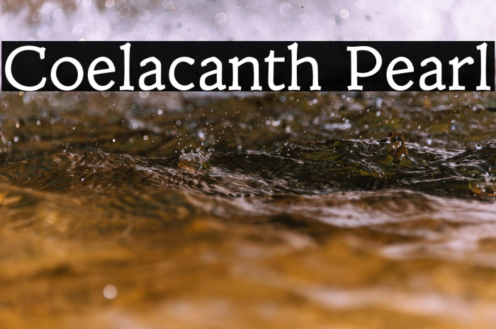 Coelacanth Pearl Example 1