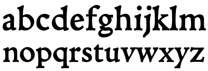 Coelacanth Subcaption Bold Fonte MINÚSCULAS