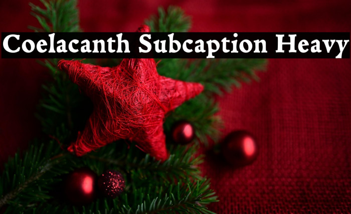 Coelacanth Subcaption Heavy Example 1