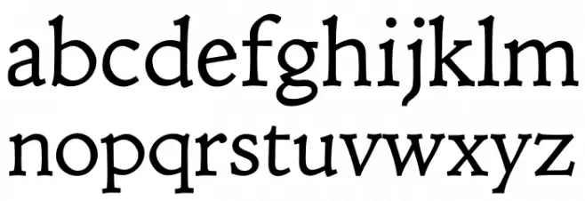 Coelacanth Subcaption خط أحرف صغيرة