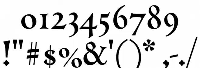 Coelacanth Subheading Bold Font OTHER CHARS