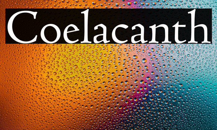 Coelacanth Example 2