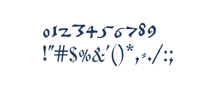 Coelnische Current Fraktur OsF UNZ1 Other Characters