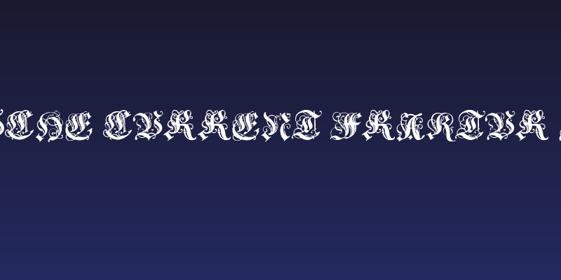 Coelnische Current Fraktur OsF UNZ1 Social Header