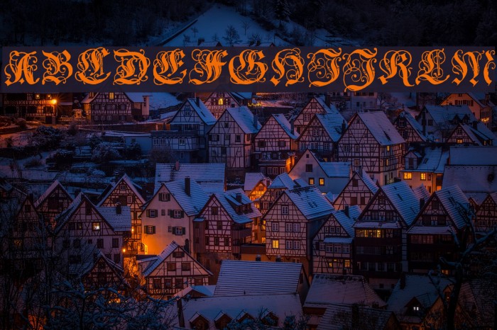 CoelnischeCurrentFraktur Font examples