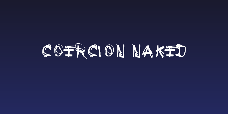 Coercion Naked Social Header
