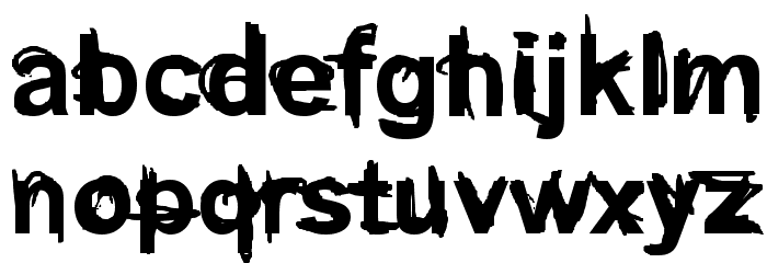 Coercion Regular Font LOWERCASE