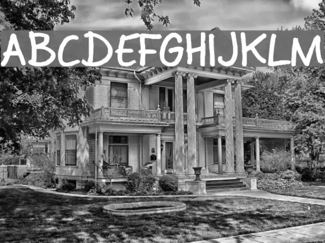 CoertSchrift-Dik Font examples