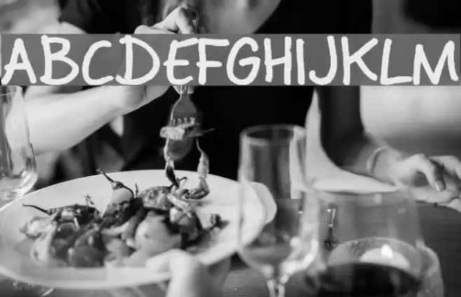 CoertSchrift-Dik Font examples