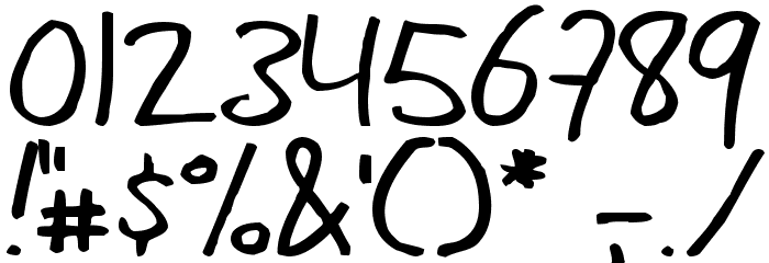 CoertSchriftRomaans Font OTHER CHARS