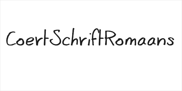 CoertSchriftRomaans Logo