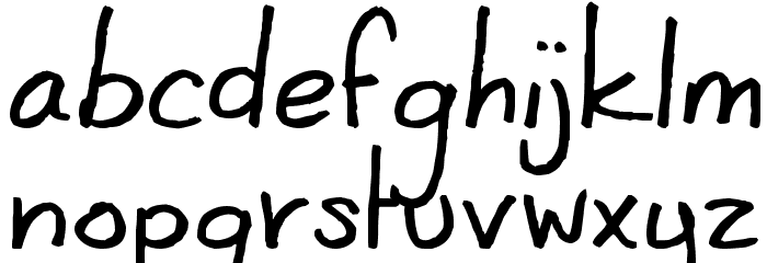 CoertSchriftRomaans Font LOWERCASE