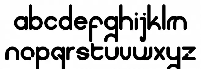 Coet Demo Bold Schriftart Kleinbuchstaben