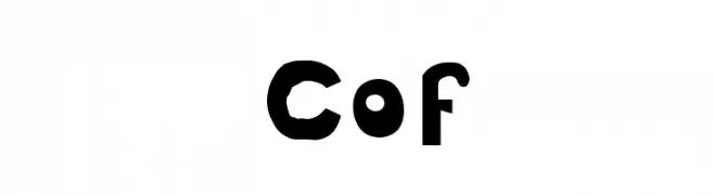Cof  フリーフォントのダウンロード