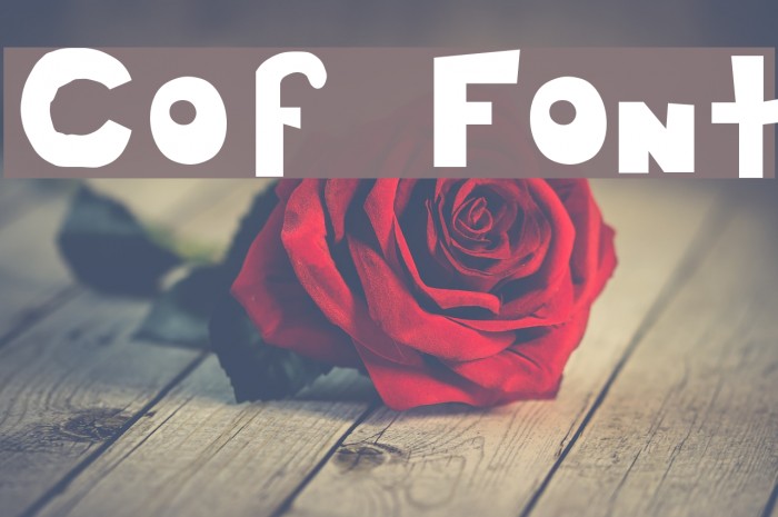 Cof Font examples