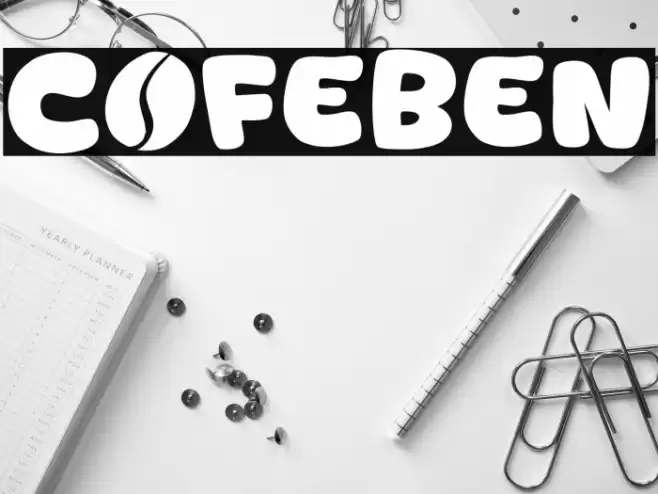 Cofeben Font examples