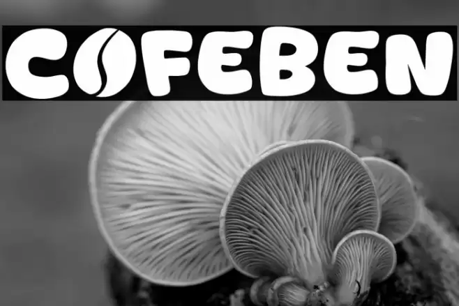 Cofeben Font examples