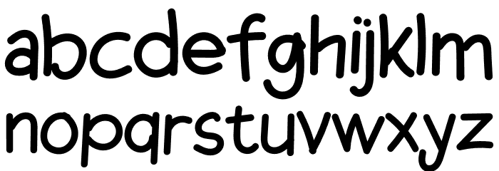 Coffe Break Font LOWERCASE