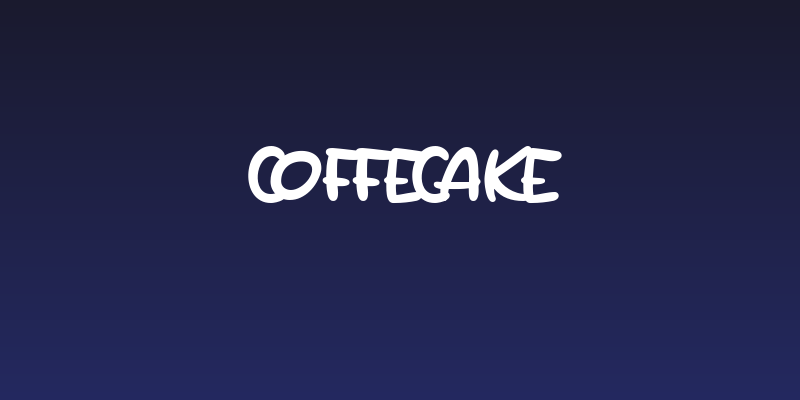 CoffeCake Social Header