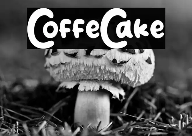 CoffeCake Font examples