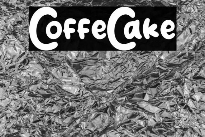 CoffeCake Font examples
