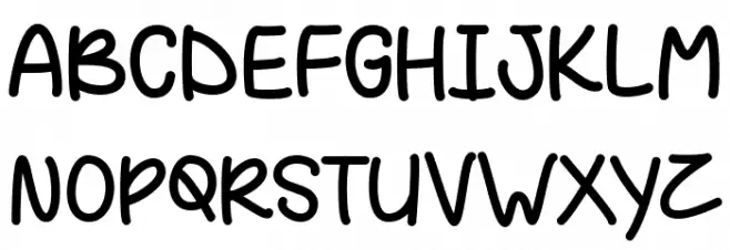 Coffee And Crafts Schriftart Groß