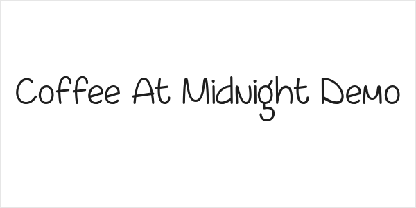 Coffee At Midnight Demo Logo