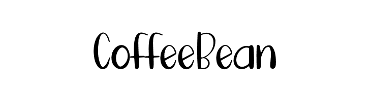 Coffee Bean  font caratteri gratis