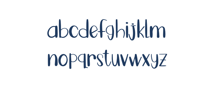 Coffee Bean Lowercase