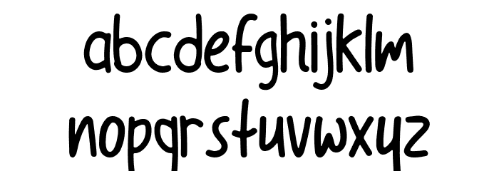 Coffee Break Font LOWERCASE