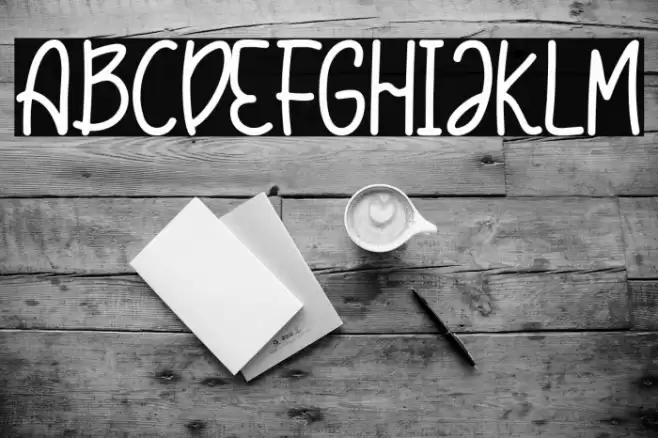 Coffee Break Font examples
