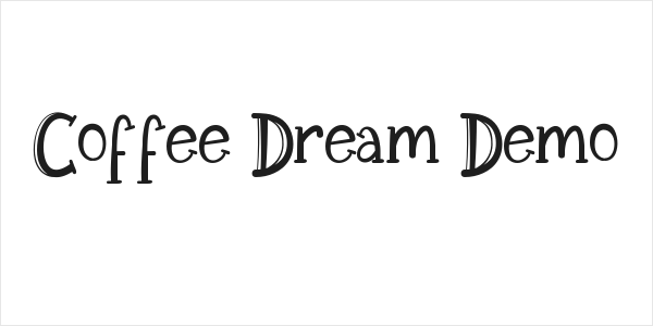 Coffee Dream Demo Logo
