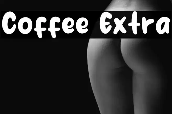 Coffee Extra フォント examples