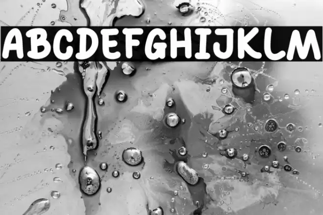 Coffee Free フォント examples