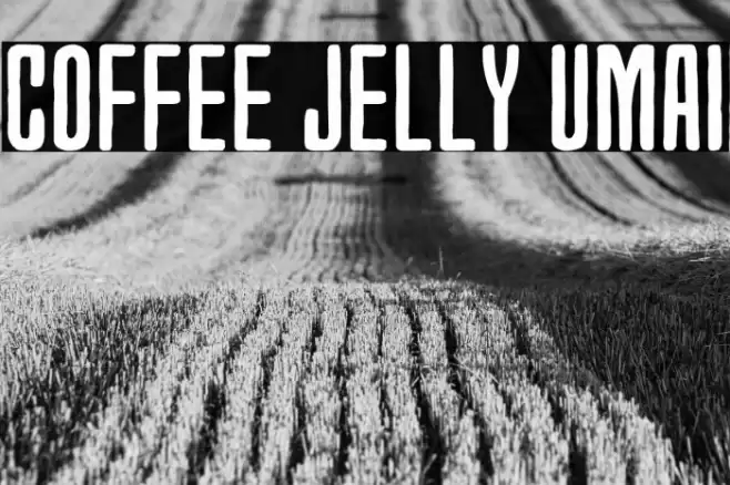 Coffee Jelly Umai Font examples