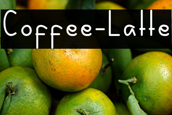 Coffee-Latte Example 1